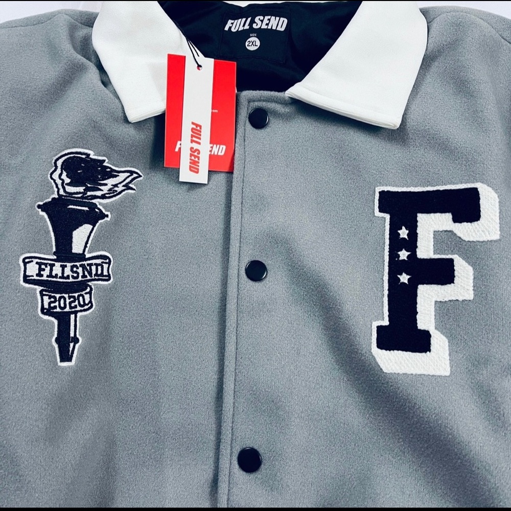 Full Send Varsity Jacket